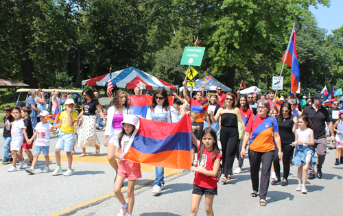 Armenian Garden in Parade of Flags at One World Day