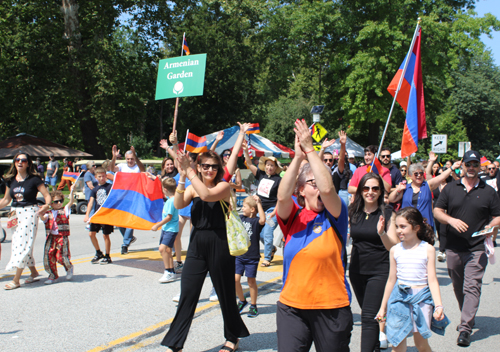 Armenian Garden in Parade of Flags at One World Day