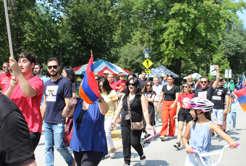 Armenian Garden in Parade of Flags at One World Day