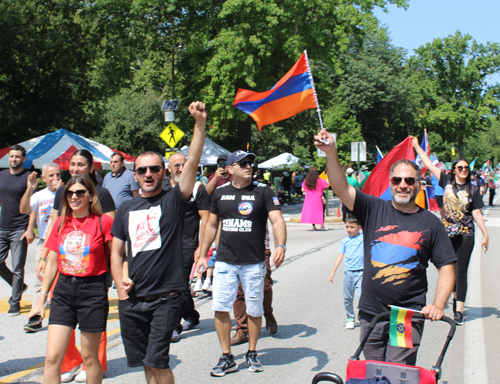 Armenian Garden in Parade of Flags at One World Day