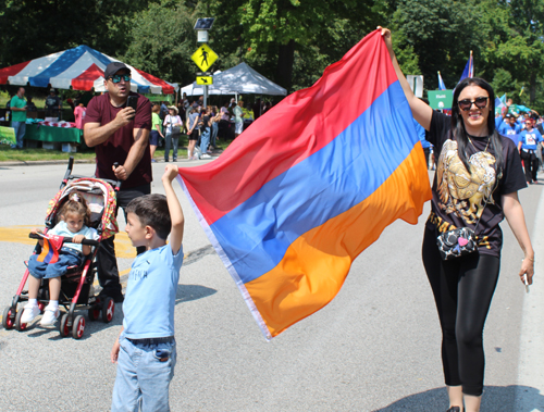 Armenian Garden in Parade of Flags at One World Day