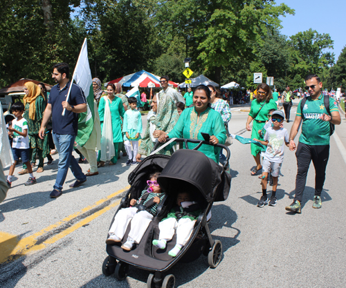 Pakistani community in Parade of Flags at One World Day