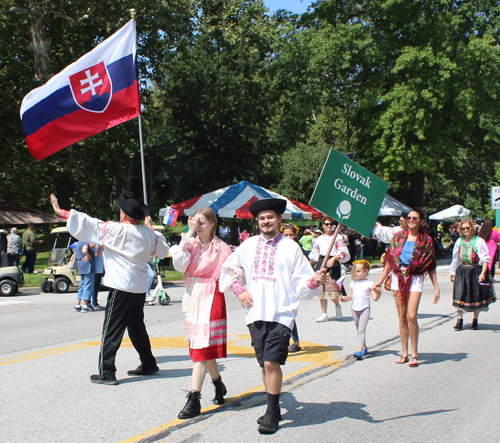 Slovak Cultural Garden in Parade of Flags