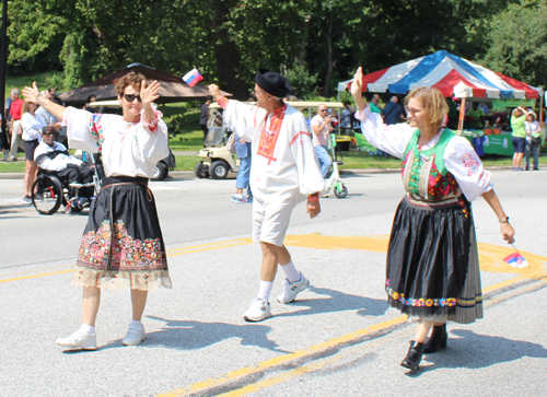Slovak Cultural Garden in Parade of Flags