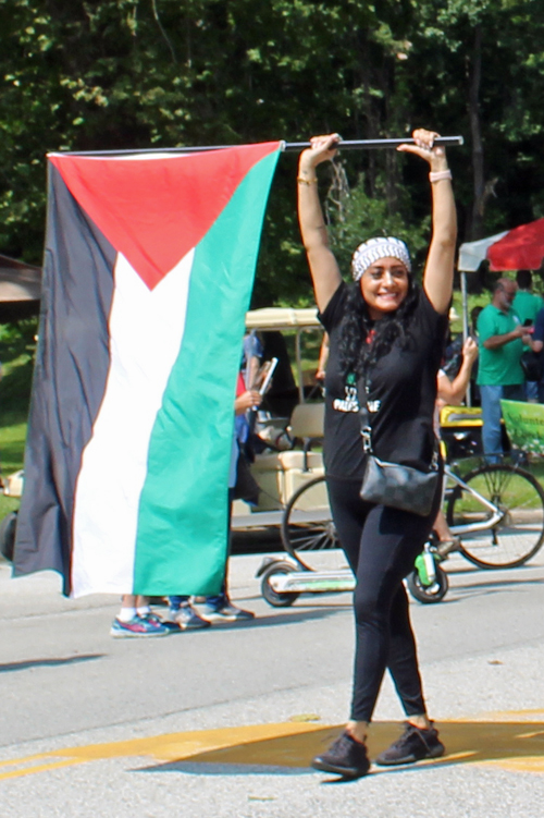 Cleveland Palestinian Community in the Parade of Flags at One World Day