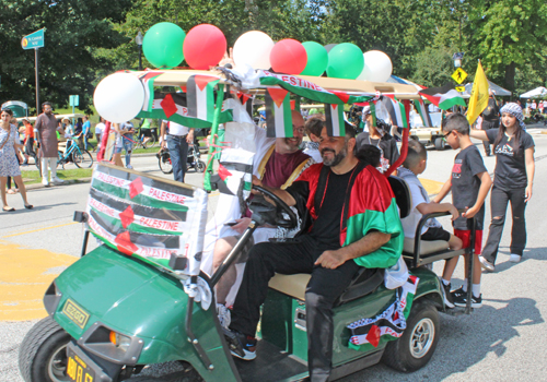 Cleveland Palestinian Community in the Parade of Flags at One World Day