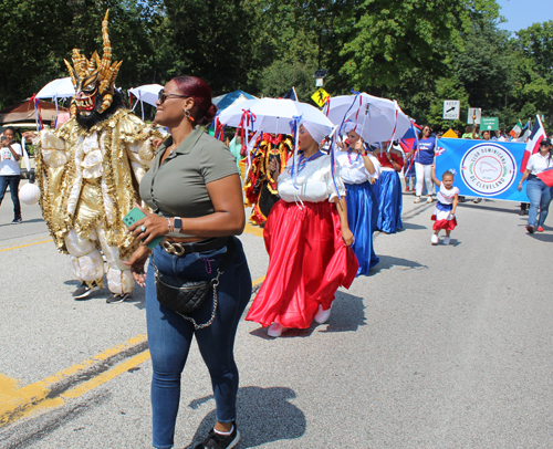 Dominican Community in Parade of Flags at 2023 One World Day in Cleveland