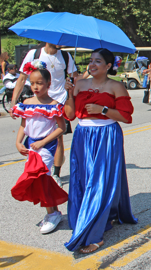 Dominican Community in Parade of Flags at 2023 One World Day in Cleveland