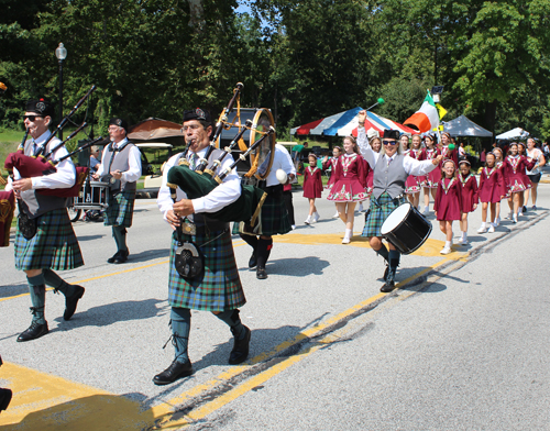 Irish Cultural Garden in Parade of Flags at One World Day