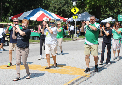 Irish Cultural Garden in Parade of Flags at One World Day