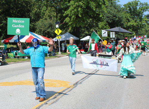 Mexican Garden in Parade of Flags at One World Day