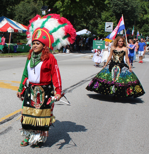 Mexican Garden in Parade of Flags at One World Day