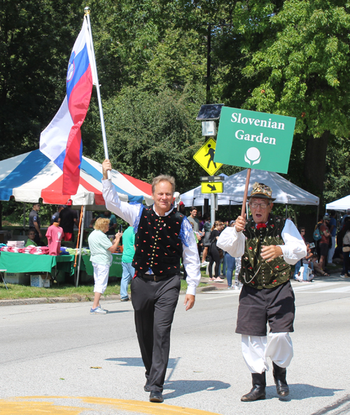 Slovenian Cultural Garden in Parade of Flags