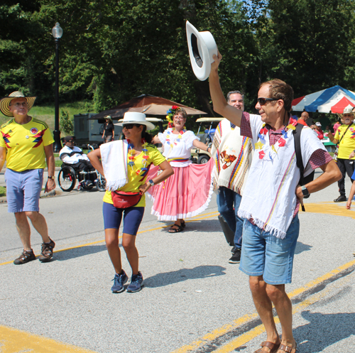 Colombia Garden in Parade of Flags at One World Day