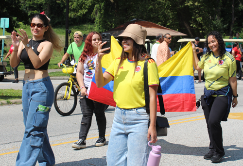 Colombia Garden in Parade of Flags at One World Day