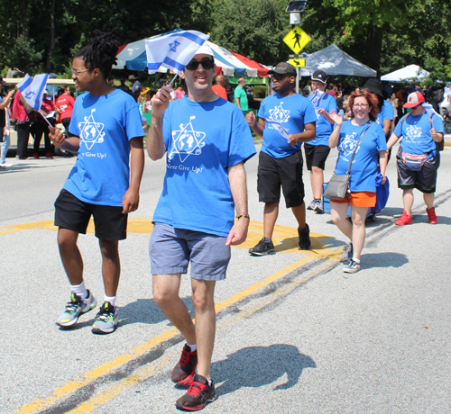 Hebrew Cultural Garden in Parade of Flags on One World Day