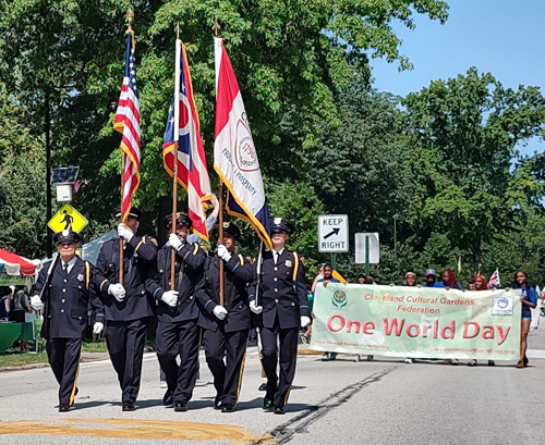 Parade of Flags color guard