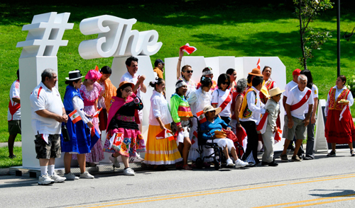 Peruvian Cultural Garden in Parade of Flags