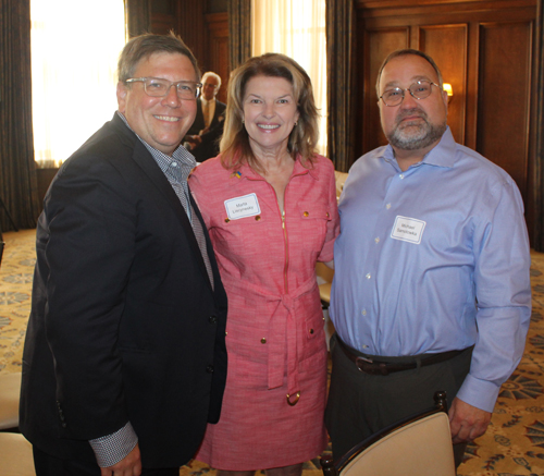 Rotary Club of Cleveland attendees at the Union Club for President Elect Stephanie A. Urchick 