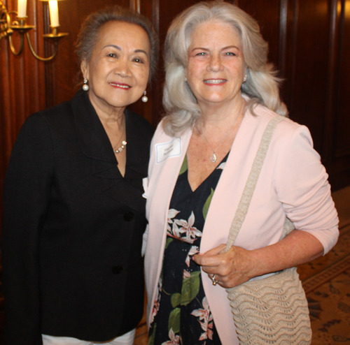 Rotary Club of Cleveland attendees at the Union Club for President Elect Stephanie A. Urchick 