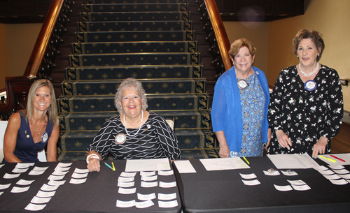 Rotary Club of Cleveland volunteers at the Union Club for President Elect Stephanie A. Urchick 