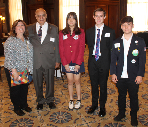 Rotary Club of Cleveland attendees at the Union Club for President Elect Stephanie A. Urchick 