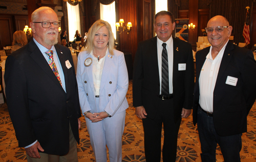 Rotary Club of Cleveland attendees at the Union Club for President Elect Stephanie A. Urchick 