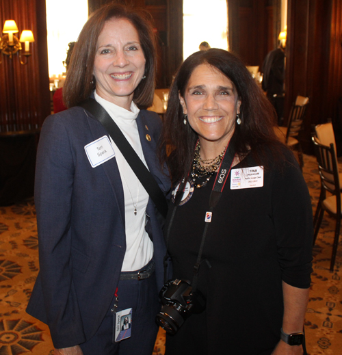 Rotary Club of Cleveland attendees at the Union Club for President Elect Stephanie A. Urchick 