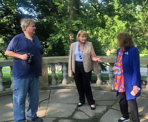 Dan Hanson, Stephanie Urchick and Beverly Ghent