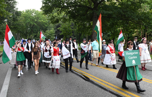 Hungarian Garden in Parade of Flags 2024