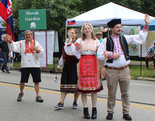 Slovak Cultural Garden in the Parade of Flags on One World Day 2024