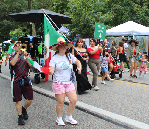 Mexican Garden in Parade of Flags at One World Day