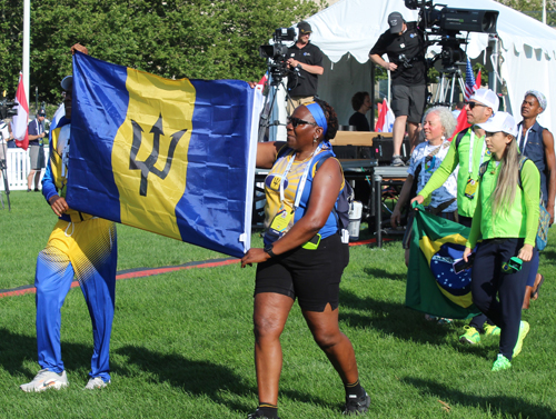 Barbados at PanAm Masters Games in Cleveland
