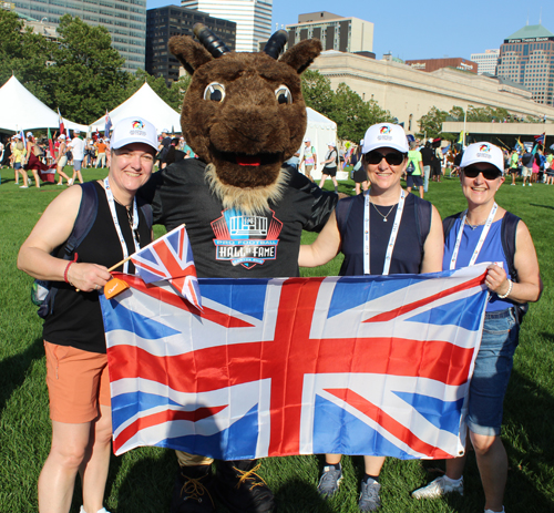 British atheletes at 2024 Pan Am Mastesr games in Cleveland