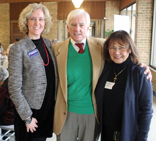 Judge Colleen and Justice Terrence O'Donnell and Valerie Blazey