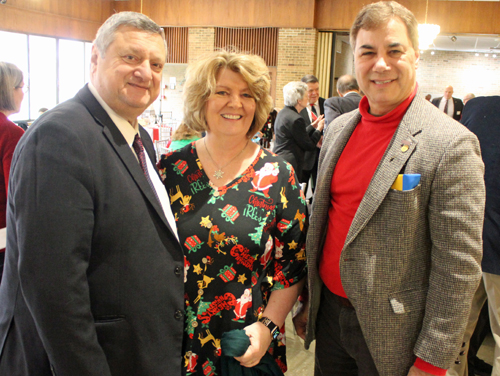 Pierre and Mary Bejjani with Jim Trakas