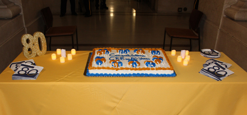 Cleveland Community Relations Board 80 year cake