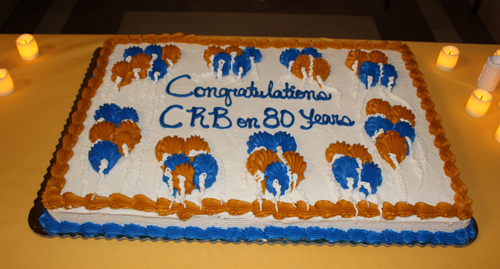 Cleveland Community Relations Board 80 year cake
