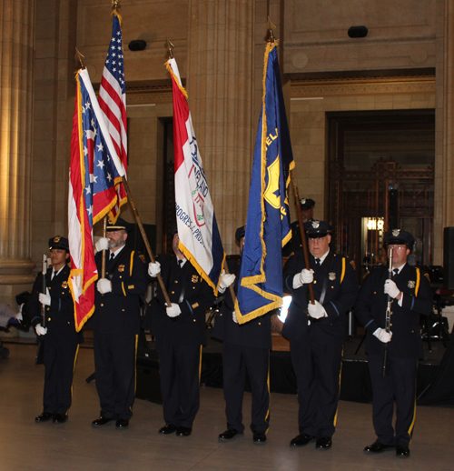 Cleveland PD Color Guard