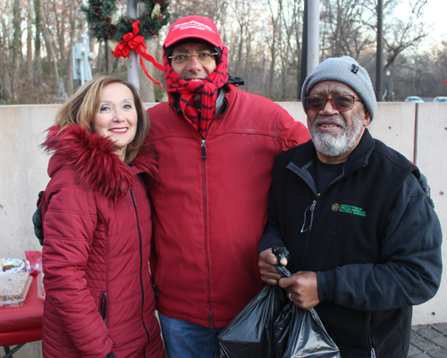 Sawssan Khoury, Samy Tanious and Carl Ewing