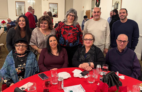 One of the Lebanese Garden tables