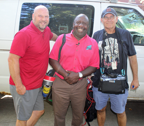 Kenny Crumpton and the Fox8 crew