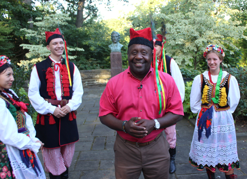 Kenny Crumpton with Polish hat