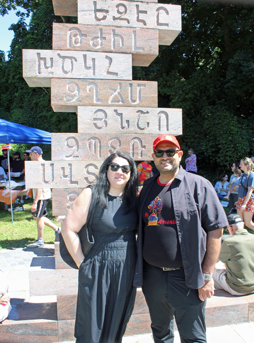 Fr. Hratch at Armenian Cultural Garden on One World Day 2025