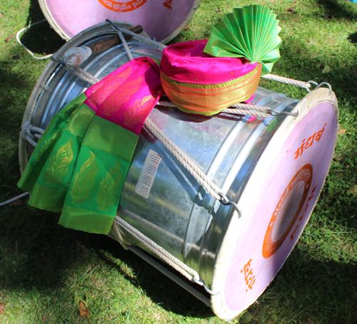 India Cultural Garden on One World Day - drum
