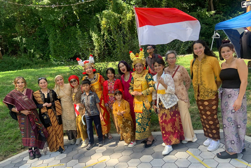 Indonesian Community at 2025 One World Day in Cleveland