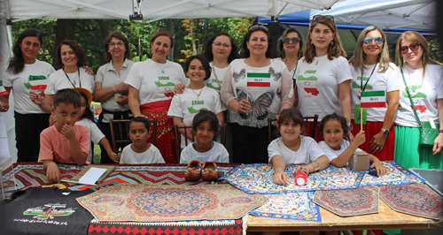 Iranian community in Cultural Gardens on One World Day 2025