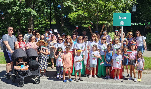 Iranian community in Cultural Gardens on One World Day 2025