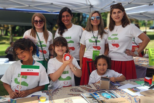 Iranian community in Cultural Gardens on One World Day 2025