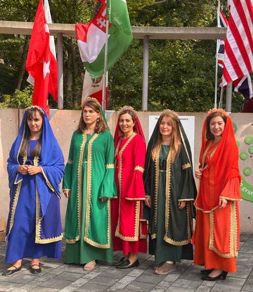 Iranian community in Cultural Gardens on One World Day 2025